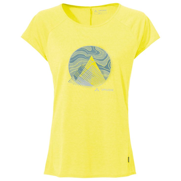 Vaude Tee-shirt de rando Women's Tekoa T-Shirt II Mimosa Présentation