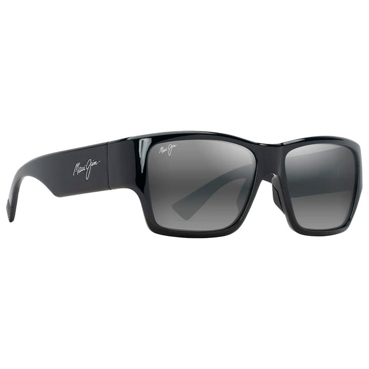 Maui Jim Sunglasses Ka olu Noir Brillant Neutral Grey Mineral Superthin Summer 2024 Glisshop