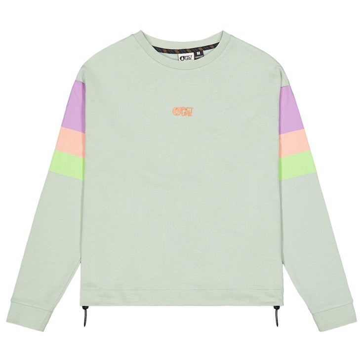 Picture Sweat Trisse Crew Cloudy Blue Présentation