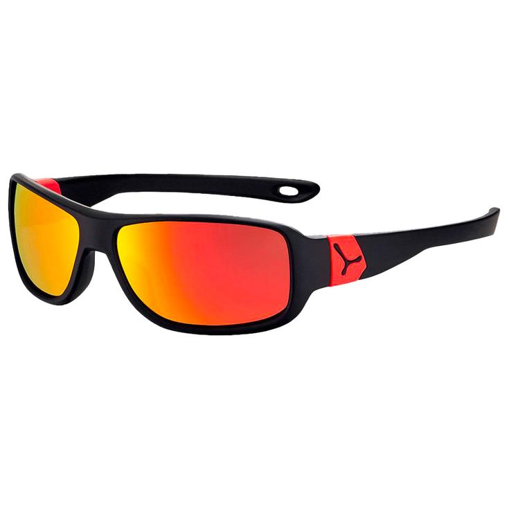 Cebe Sunglasses Scrat Matte Black Red Zone Blue Light Grey Red Overview