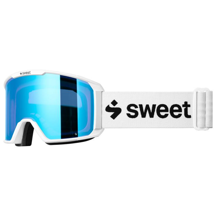 Sweet Protection Masque de Ski Bueller L Satin White Sapphire Présentation