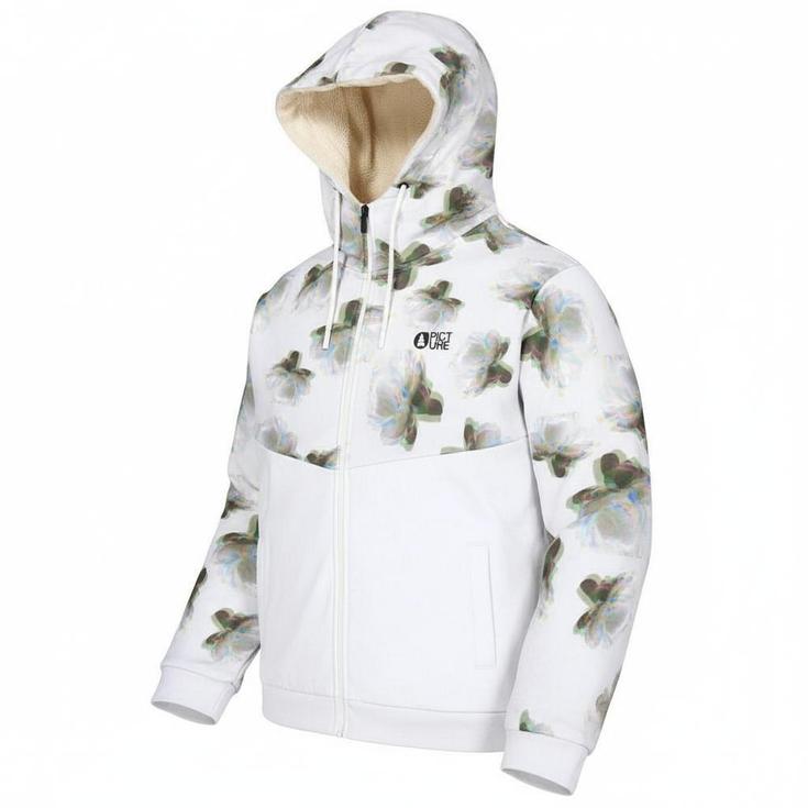 Picture Sweat Basement Plush Zip Pearl Gray Présentation