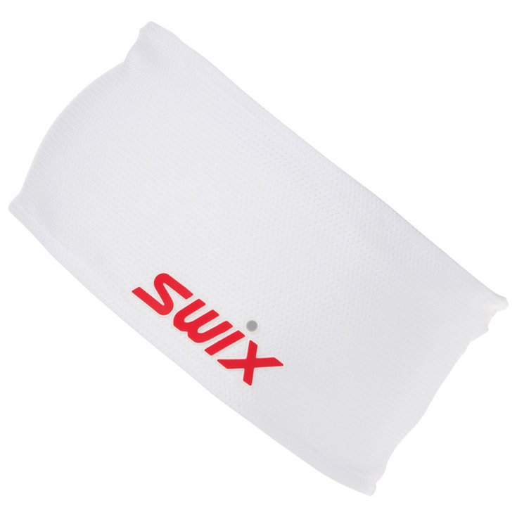 Swix Cinta Nórdica Race Ultralight Headband White Presentación