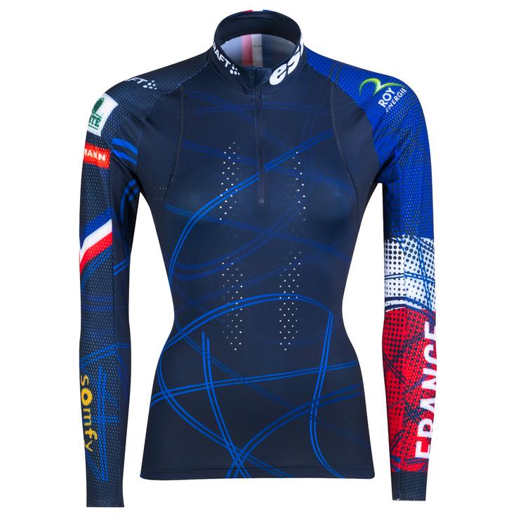 Craft Tuta superiore nordica Haut Combi Course Ffs F Bleu Presentazione
