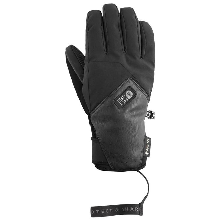 Picture Guantes Pioneer Gore-Tex Women Gloves Black Presentación