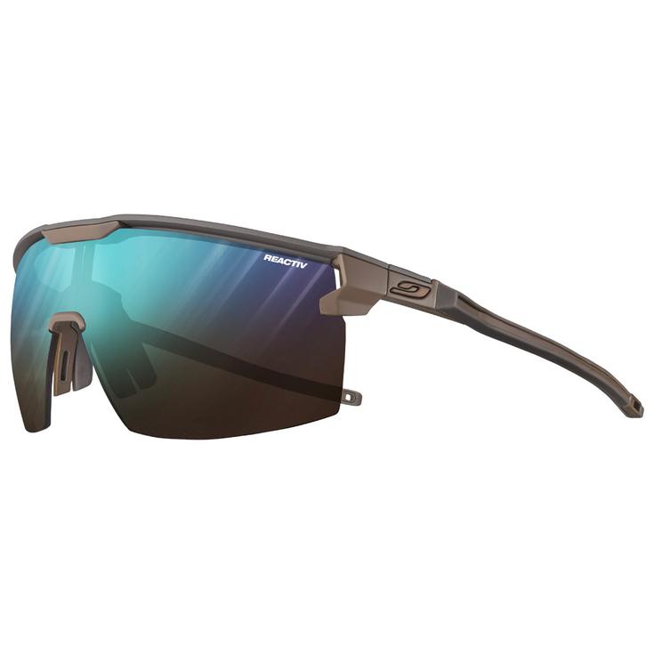 Julbo Lunettes de soleil Ultimate Cover Matt Marron Orange Reactiv 2-4 Présentation