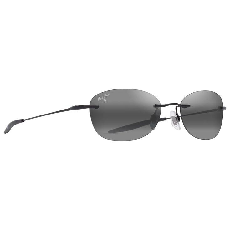 Maui Jim Sonnenbrille Kaila Matte Black Neutral Grey MauiUltra Präsentation