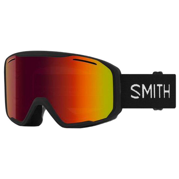 Smith Skibrille Blazer Black Red Sol-x Mirror Präsentation