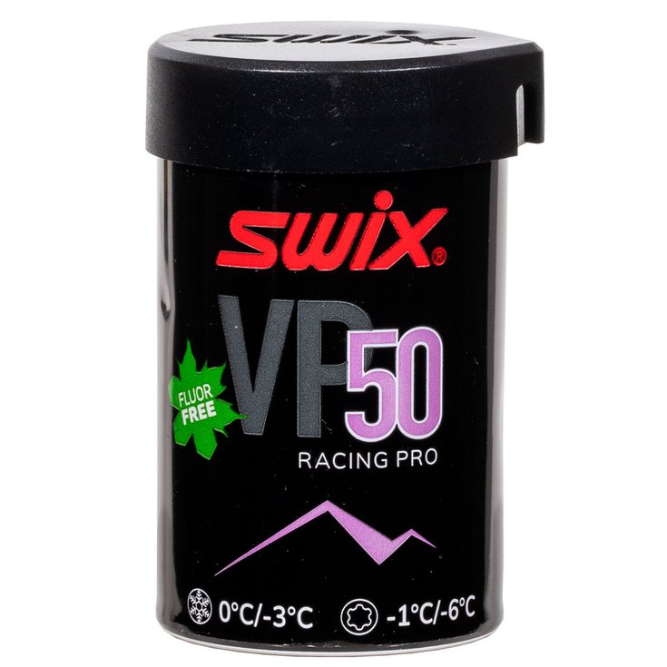 Swix Cera en bote VP50 Pro Light Violet -3°C/0°C 43g Presentación