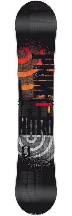Nitro Snowboard Prime Rückene 152 Oberseite