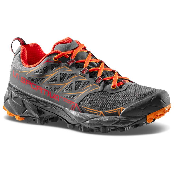 La Sportiva Fast Hiking Shoes Akyra Woman Carbon Cherry Overview