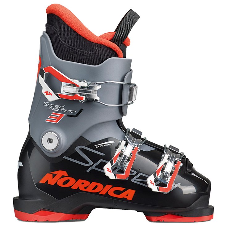 Nordica Scarponi da sci Speedmachine J 3 Black Anthracite Red Presentazione