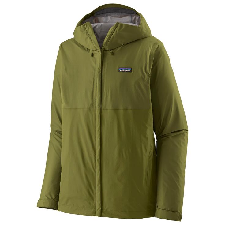 Patagonia Wanderjacke Torrentshell 3L Caper Green Präsentation