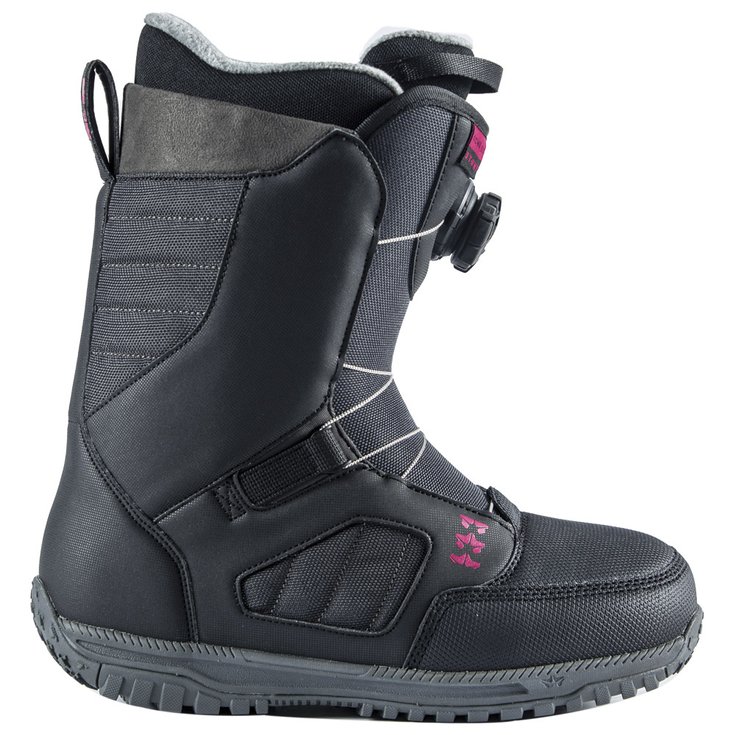 Rome Boots W's Stomp Boa Black Voorstelling