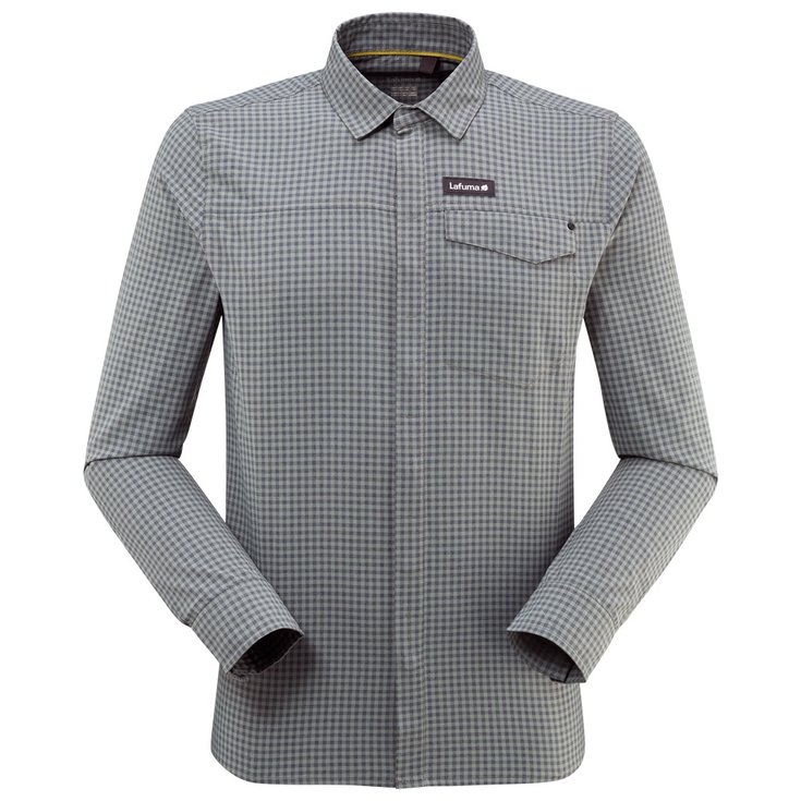 Lafuma Chemise de rando Skim Shield Shirt LS M Castor Grey Présentation