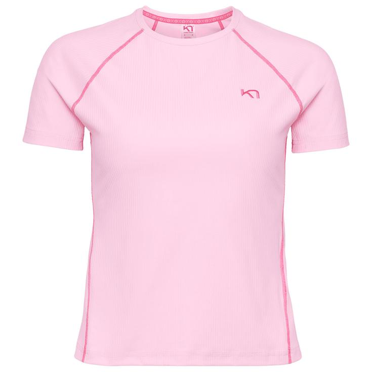 Kari Traa Tee-shirt de trail Linnea Tee Shirt Cotton Candy Présentation