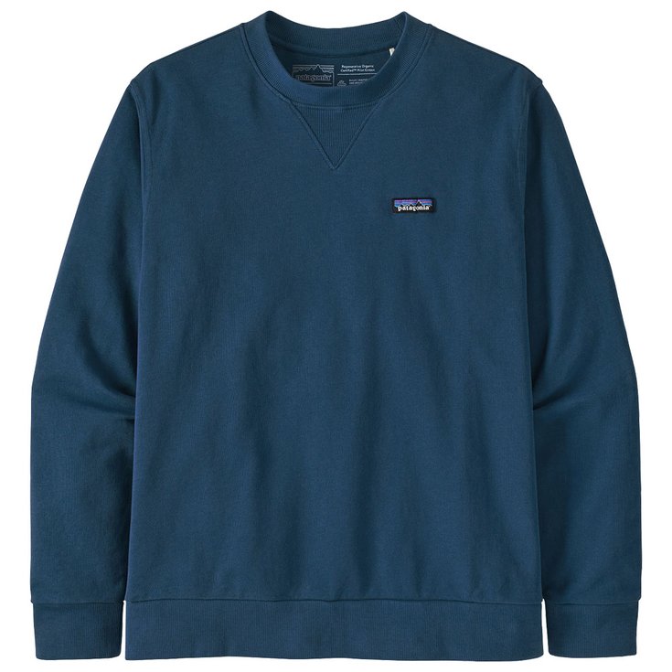 Patagonia Regenerative Organic Certified Cotton Crewneck Sweatshirt Tidepool Blue 