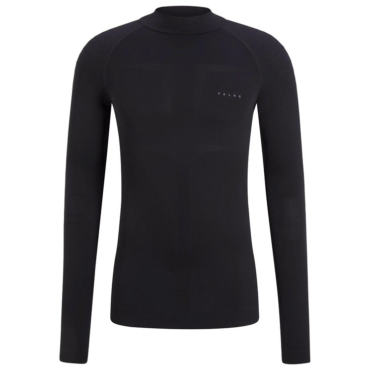 Falke Longsleeved Shirt Turtleneck Black Präsentation