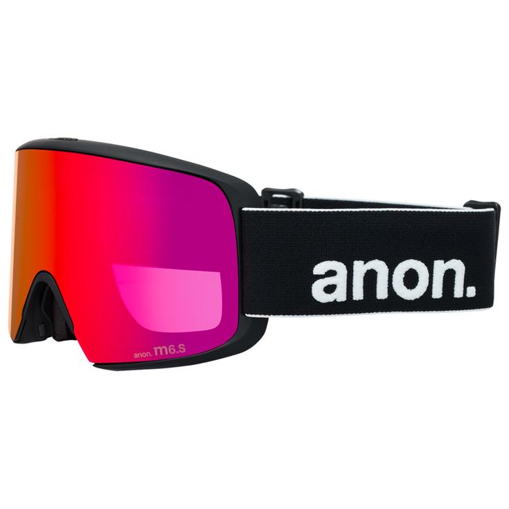 Anon Skibrille M6S Black Perceive Sunny Red + Perceive Cloudy Burst Präsentation