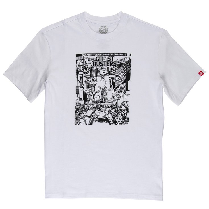 Element Tee-Shirt Carnage Optic White Overview