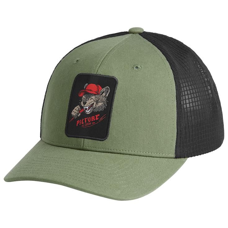 Picture Cap Kuldo Trucker Cap Olivine Overview