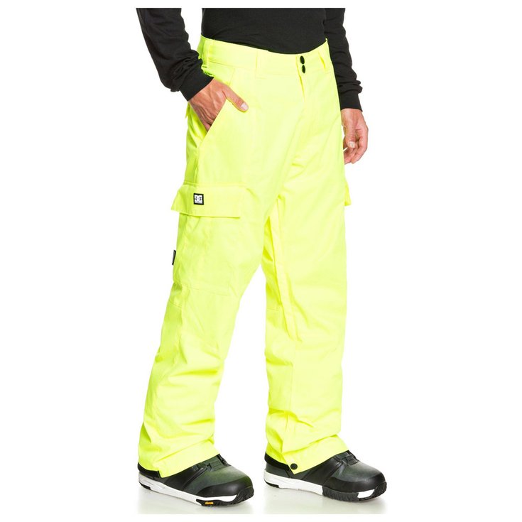 DC Pantalon Ski Banshee Safety Yellow Présentation