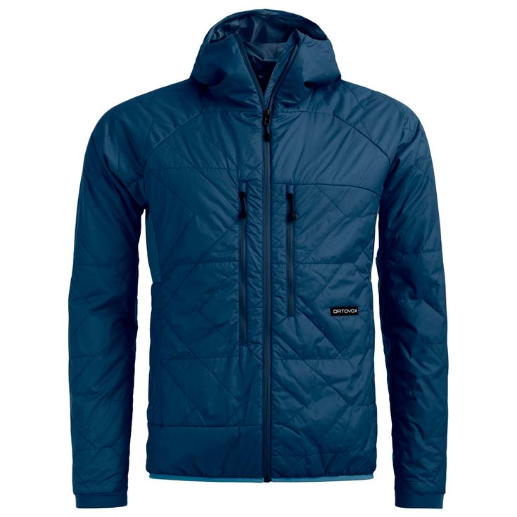 Ortovox Blouson Ski Venet Swisswool 60 Blue Nunatak Présentation
