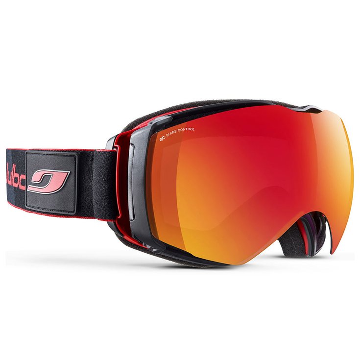 Julbo Skibrille Airflux Otg Rouge Noir Glarecontrol 3 Multilayer Fire Präsentation