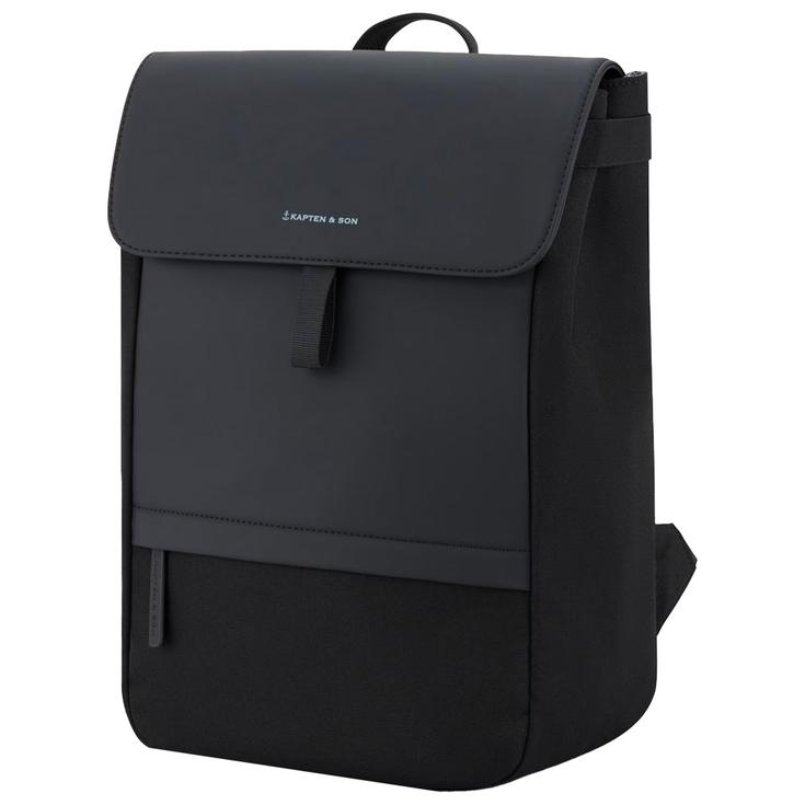 Kapten & Son Mochila Fyn 13L All Black Presentación