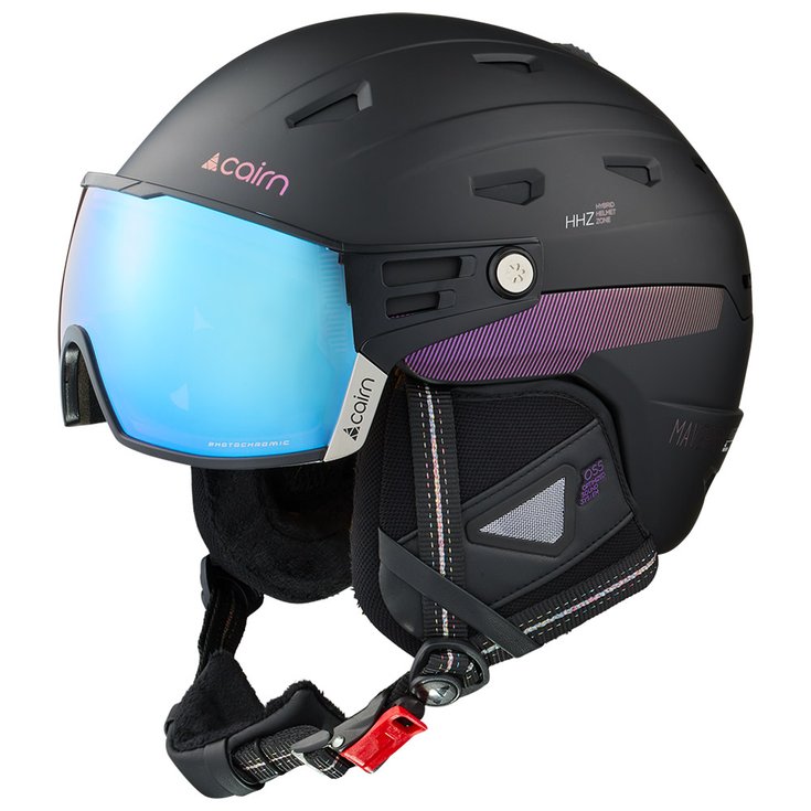 Cairn Casque visière Maverick Visor Evolight Nxt Matte Black Cameleon Présentation