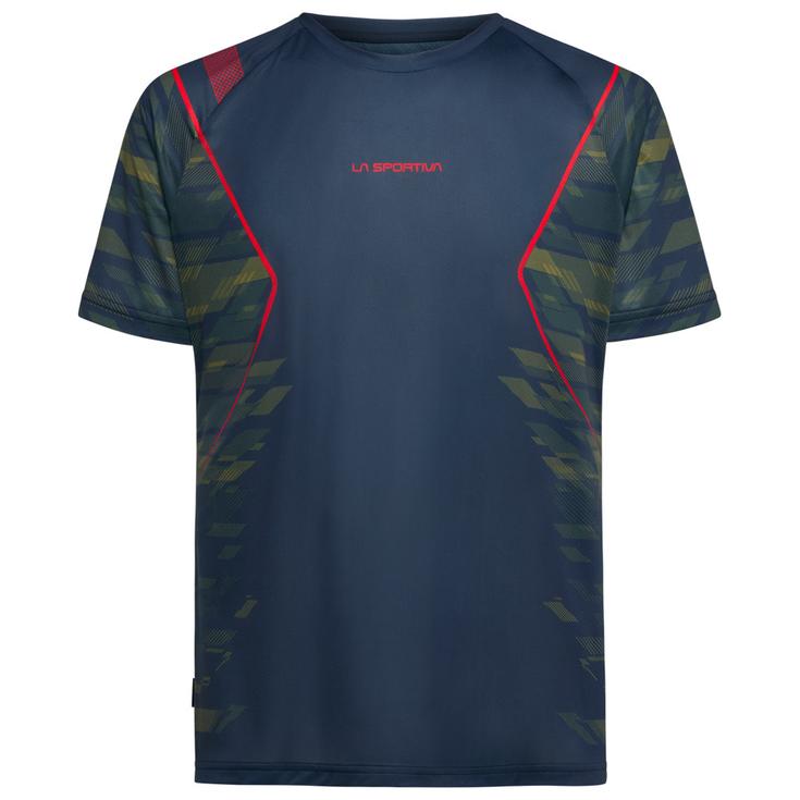 La Sportiva Tee-shirt de trail Pacer T-Shirt Night Sky Savana Présentation