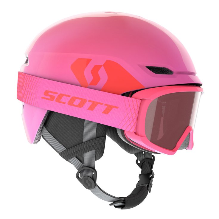 Scott Helmet Combo Keeper 2 + Jr Witty High Viz Pink Overview