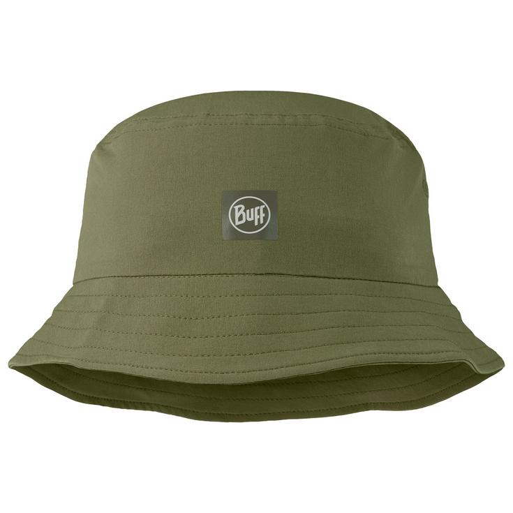 Buff Sombrero bob Adventure Bucket Hat Solid Tundra Khaki Presentación