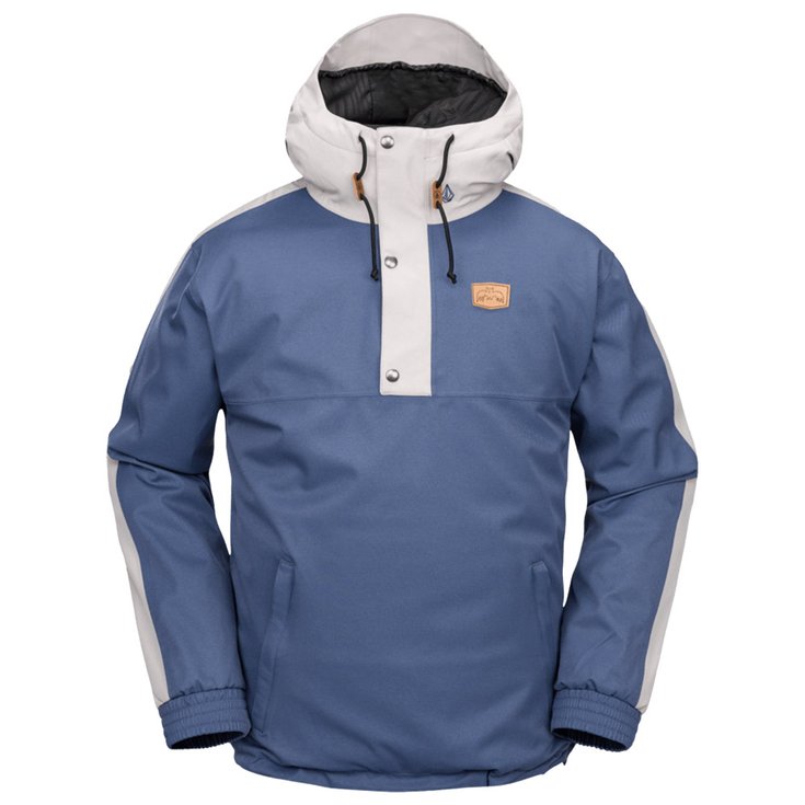 Volcom Ski Jacket Longo 20K Pullover Indigo Overview