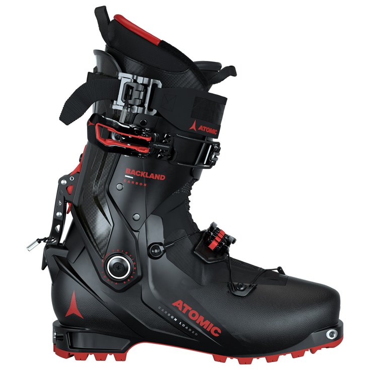Atomic Chaussures de Ski Randonnée Backland Carbon Black Red 
