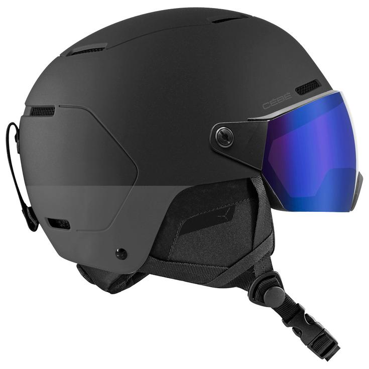 Cebe Visor Helm Pow Vision 2 Black Grey Vario Flash Blue Photochromic Voorstelling