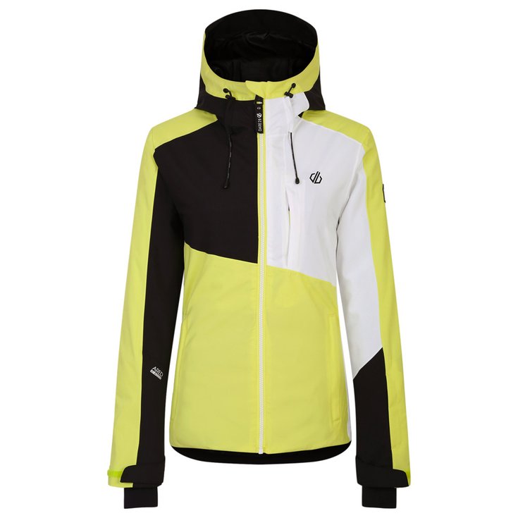 DARE2B Skijacke Chute Jacket Yellow Plum Black Präsentation