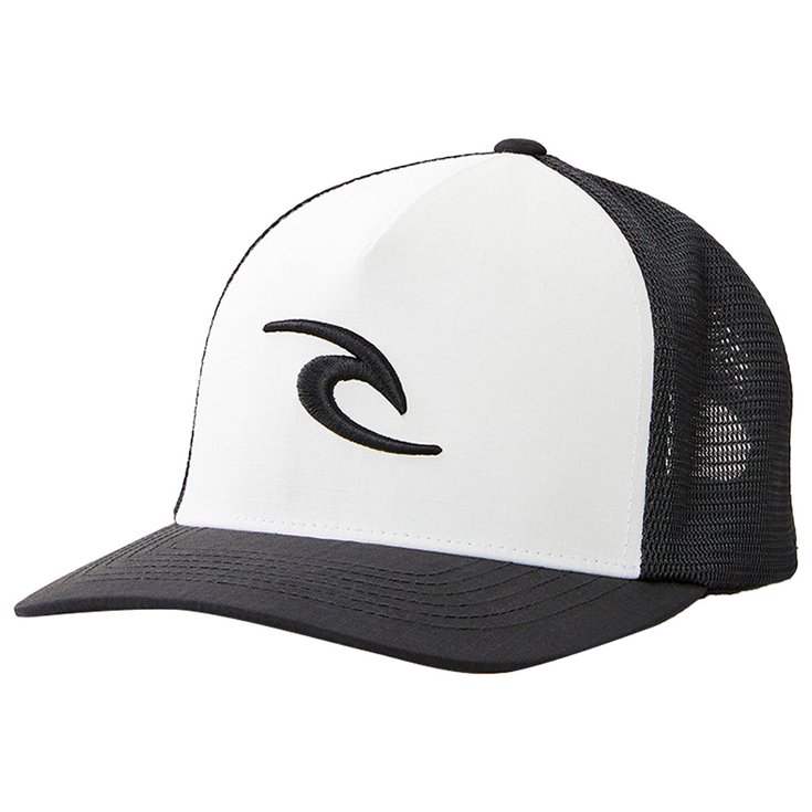 Rip Curl Cap Tepan Flexfit Trucker White/Black Präsentation