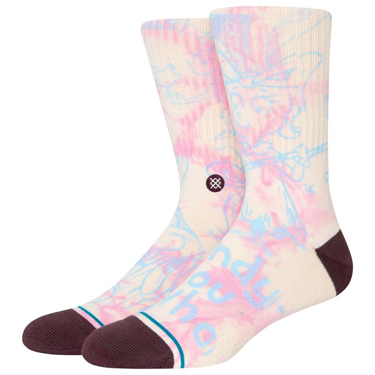 Stance Crew Sock Cindy Lou Who Offwhite 