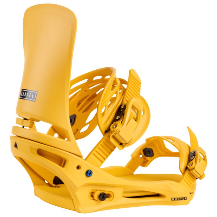 Burton Snowboard Binding Cartel Goldenrod Overview