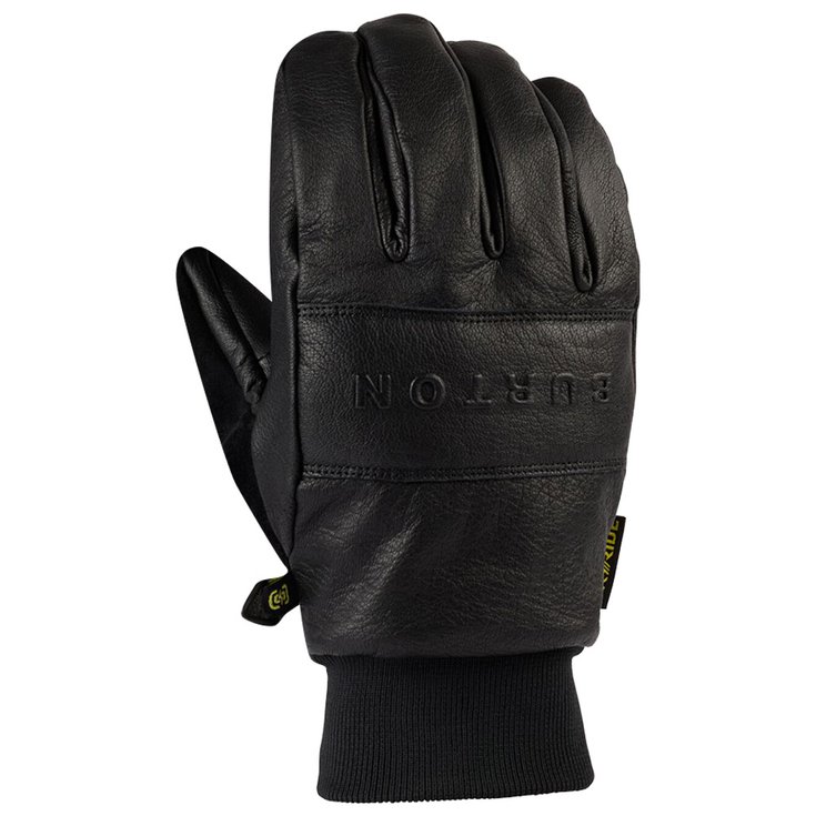Burton Gant Treeline Leather Glove True Black Presentación