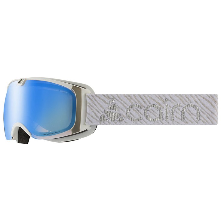 Cairn Masque de Ski Pearl Mat White Blue / Evolight Nxt Profil