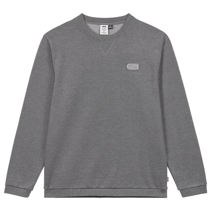 Picture Sweatshirt Sicla Crew Dark Grey Melange Overview