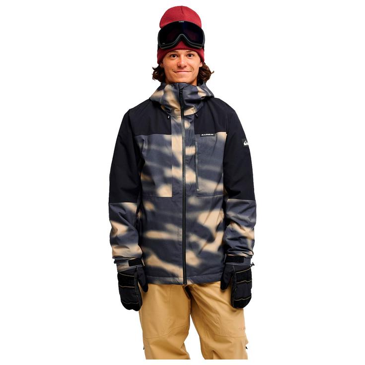 Quiksilver Giubbotto tecnico Forever Stretch 20K Insulated Hypnozoom Grape Leaf Presentazione