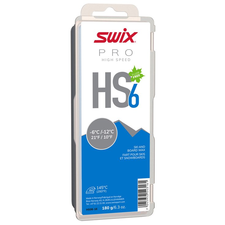 Swix Pro Hs6 180gr Presentazione