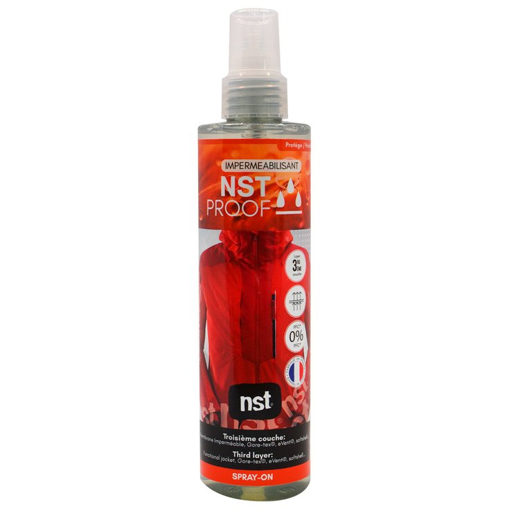 Nst Sports Imperméabilisant Proof Spray Textile 250.M Présentation