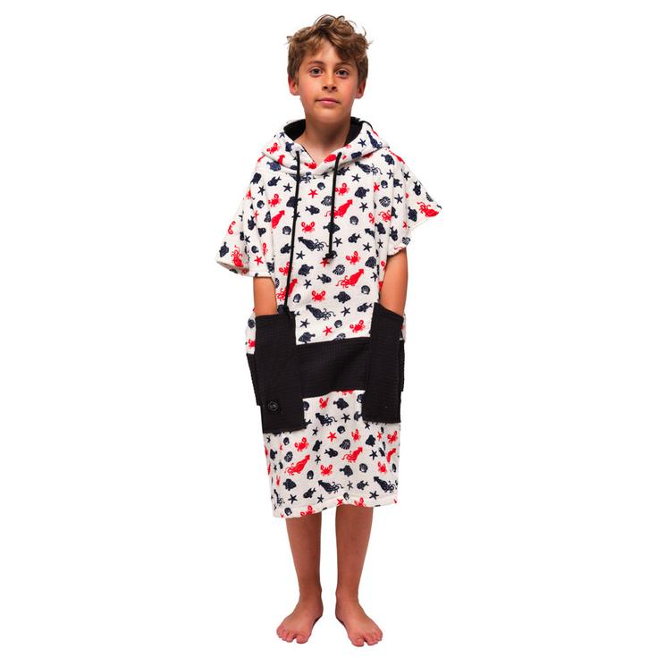 All-In Kid Crew Ponchos Seafood 