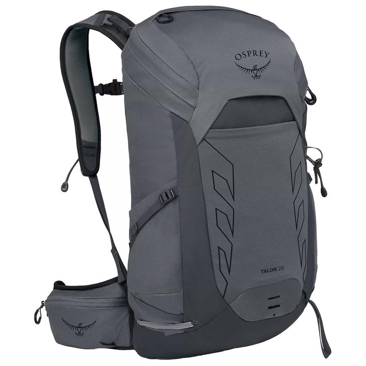 Osprey Mochila Talon 26 Phantom Grey Dark Charcoal Presentación