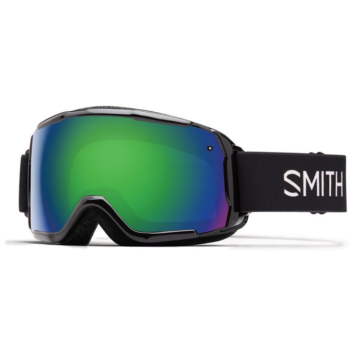 Smith Maschera Grom Black Green Sol-X Mirror Presentazione