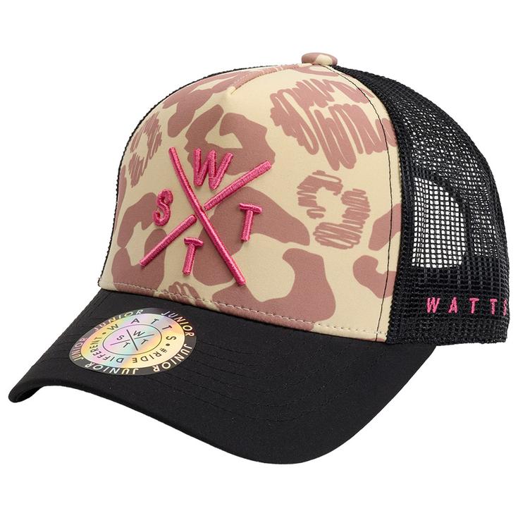 Watts Cap 2R-Tribe Junior Cap New Leopard Brown Overview